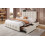 (Double, Beige) 4ft6 Double Upholstered Bed with 4 Storage Drawers 11