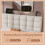 (Double, Beige) 4ft6 Double Upholstered Bed with 4 Storage Drawers 6