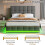 (Double, Grey) Ottoman Double Bed 7