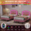 (Pink, 3ft Single) 3ft Single Upholstered Bed 8