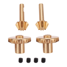 Brass Front & Rear Axle Gear Drive Shaft Gears Upgrade Accessories for B24 B36 C14 C24 MN D90 D99 MN99S Parts
