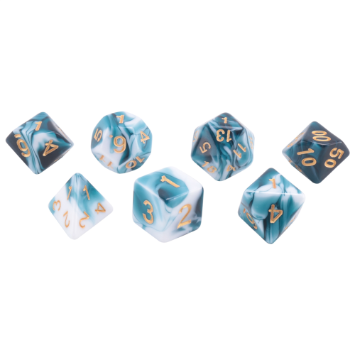 7 Pieces Dice Set Polyhedral Role Playing Dices for DND 1