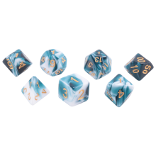 7 Pieces Dice Set Polyhedral Role Playing Dices for DND