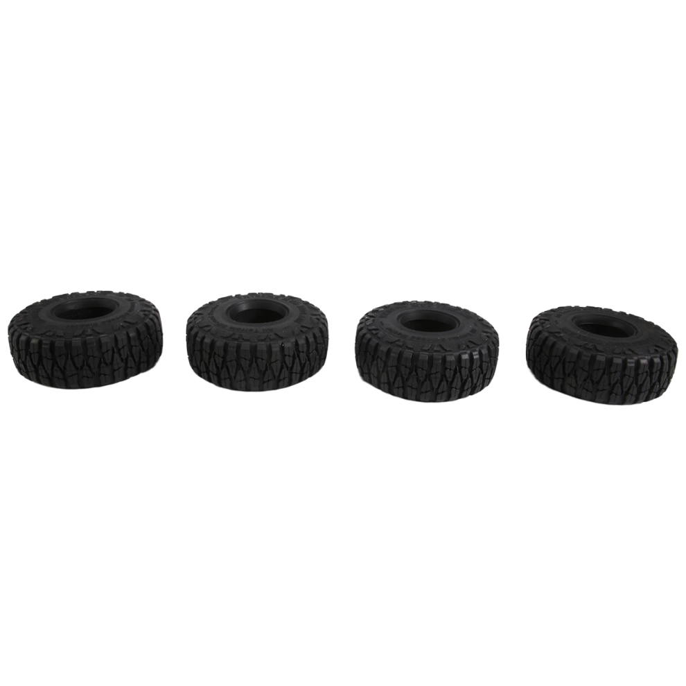 4Pcs 115Mm 1.9 Rubber Tyres Wheel Tires For 1/10 Rc Crawler Car Axial Scx10 90046 Axi03007 Trx4 D90 Cc01 4851815535982