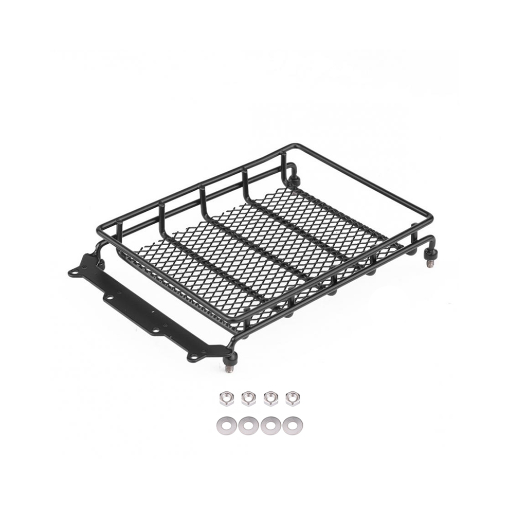 Metal 155X105mm Luggage Carrier Roof Rack For Axial Scx10 Trx4 D90 Cc01 1/10 Rc Crawler Car 4851815547367
