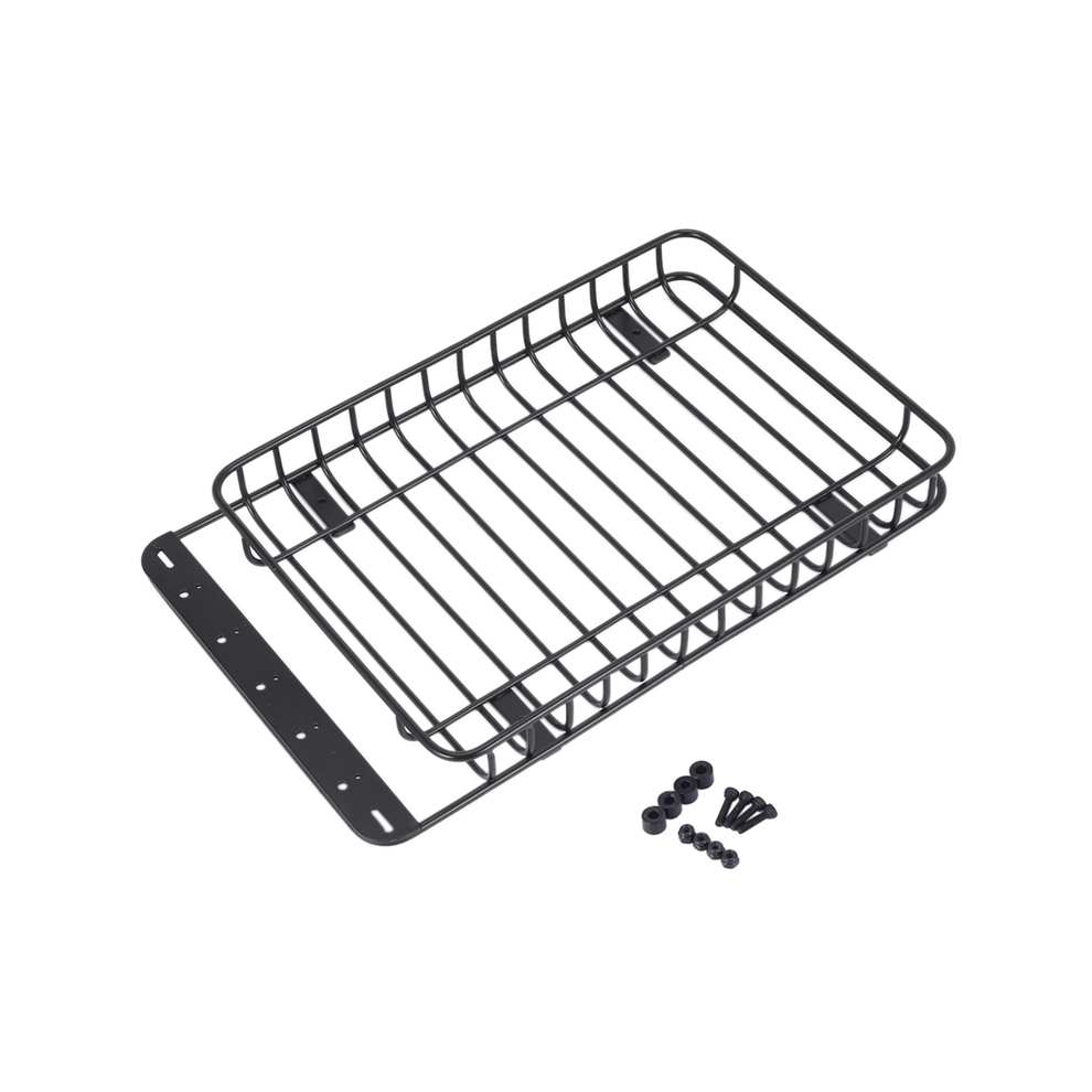 Metal 232X145mm Luggage Carrier Roof Rack For Axial Scx10 Ii Iii Trx4 1/10 Rc Crawler Car Upgrade Parts 4851815547398