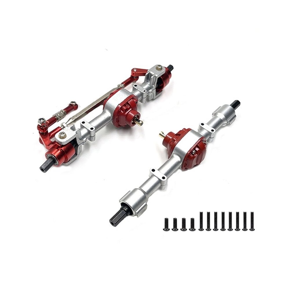 Mn78 Metal Front And Rear Axle With 3Mm To 4Mm Shaft Sleeve For Mn-78 Mn 78 1/12 Rc Car Upgrade Parts, Silver 4851815547596