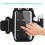 Adjustable Running Armband Phone Holder - Black, TPU 1