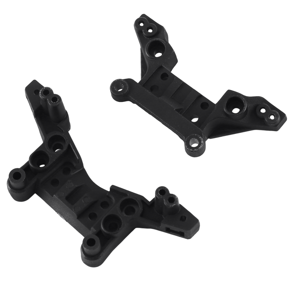 2Pcs Front And Rear Shock Tower 16170 16180 For Go 16207 16208 16209 16210 H16 H16h H16e H16p Spare Parts Black 4851815554501