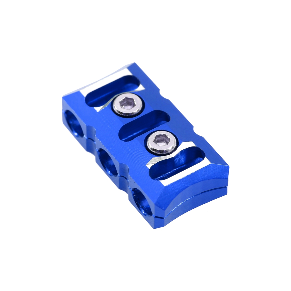 12Awg Esc Motor Cable Manager Wire Fixed Clamp Buckle Prevent Tangled Line Clip Tool For Rc Model Car Boat Drone, Blue 4851815554815