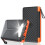 (10000mAh-Πράσινο) Αναδιπλούμενο Solar Power Bank with Solar Panel 20000mAh Wireless 4