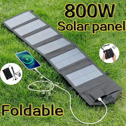 (6-πλάσιο ηλιακό πάνελ) 800W 6-πτυσσόμενο ηλιακό πάνελ φορητό φορτιστή 1