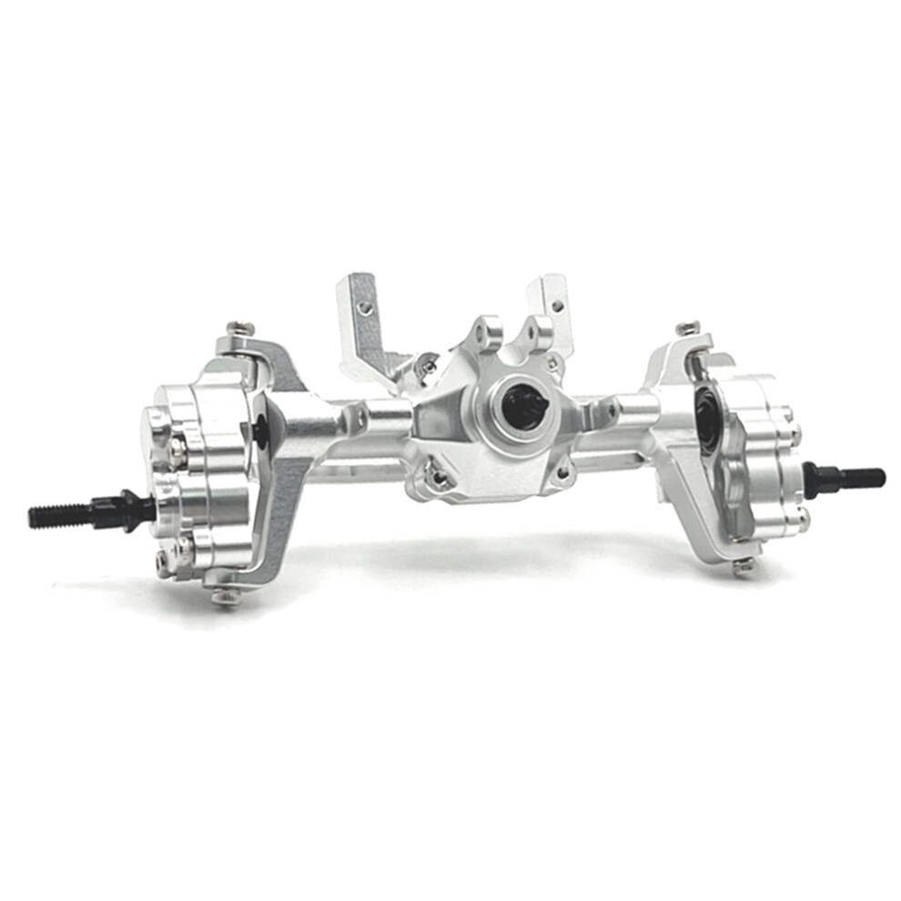 Metal Complete Front Axle Kit For Fms 1/24 Fcx24 Xiaoqi Crusher K5 Silver 4853346357934