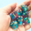 Two-Color Set Multi-Sided Digital Dice Dragon & Dungeon Game Board 6