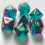 Two-Color Set Multi-Sided Digital Dice Dragon & Dungeon Game Board 7