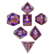 Resin Dragon Eye Dice Cthulhu Running Group Board Game DND Dungeon