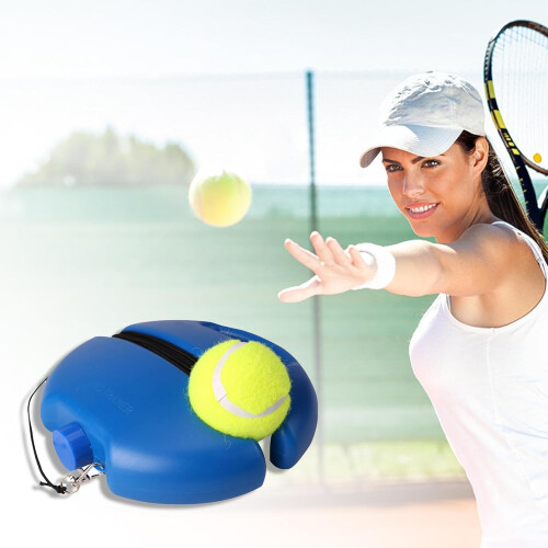 Tennis Trainer Rebound Ball with Baseboard for Solo Practice Training