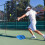 Tennis Trainer Rebound Ball with Baseboard for Solo Practice Training 6