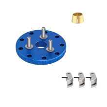 RC Car Flywheel Clutch Metal 4142 4146 3281 Kit For 1/10 Nitro/ Stampede /Jato/ T-/Nitro Blue