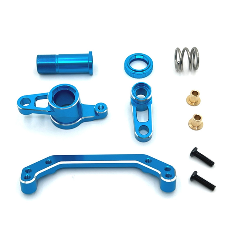 Photos - Parts for Drones & RC models Jojomino RC Car Upgrade Steering Assembly Kit for LC RACING 1/10 PTG-2 PTG-2R Parts Blue