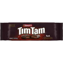 Arnott's Tim Tam Dark Biscuits 163G