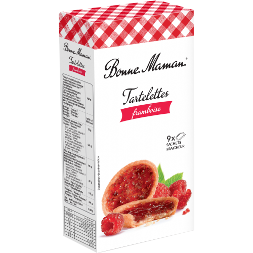 Bonne Maman Petits Tartlets With Raspberry 135G