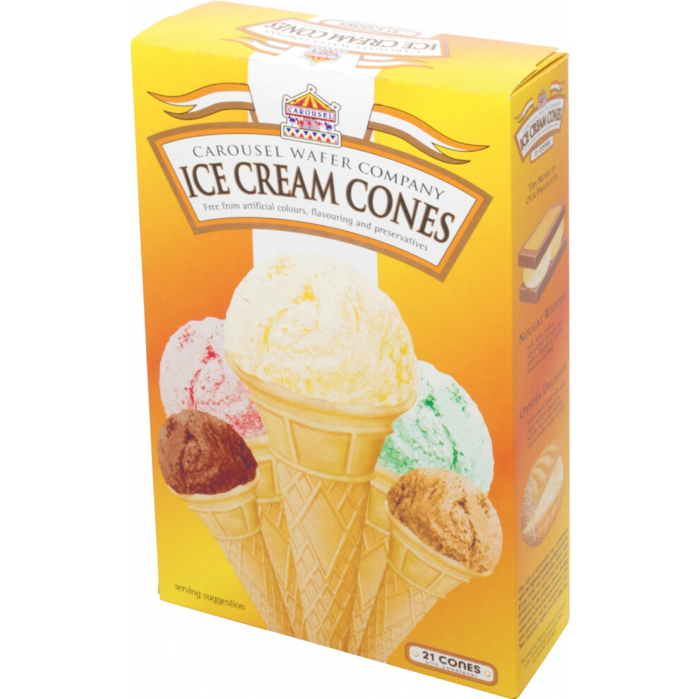 Carousel 21 Ice Cream Cones