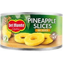 Del Monte Pineapple Slices In Juice 220G