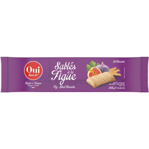 Oui Love It! Sabl?s ? La Figue (Fig Rolls) 165G