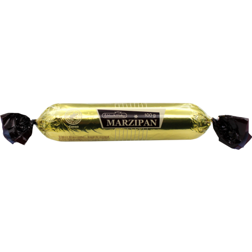 Schluckwerder Dark Chocolate Covered Marzipan Bar 100G