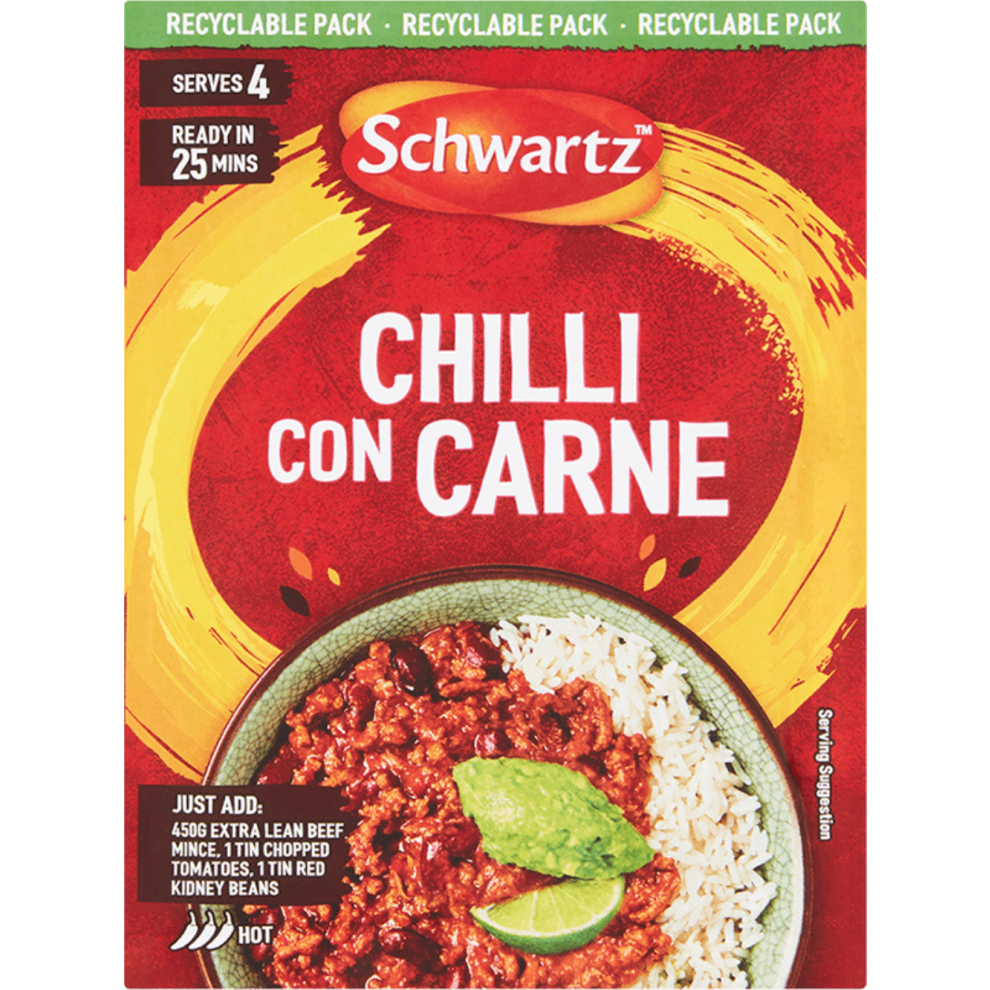 Schwartz Chilli Con Carne Recipe Mix 41G