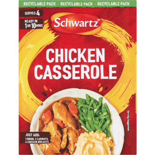 Schwartz Schwartz Chicken Casserole Recipe Mix 36G