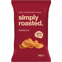 Simply Roasted Barbecue Crisps 93G