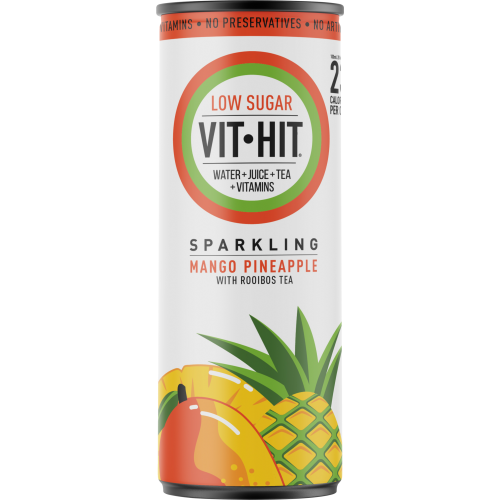 Vithit Sparkling Mango Pineapple With Rooibos Tea 330Ml