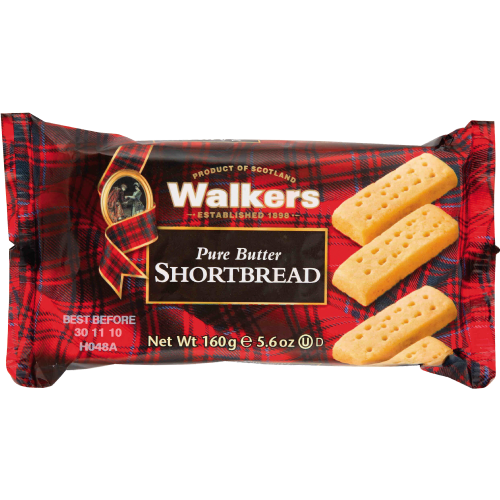 Walker's Pure Butter Shortbread Fingers 160G