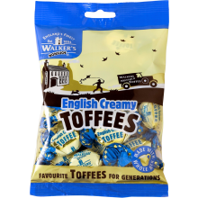 Walker's Nonsuch English Creamy Toffees - Bag 150G