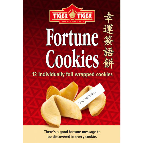 Tiger Tiger 12 Fortune Cookies 60G