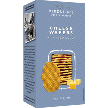 Verduijn's Cheese Wafers With Aged Gouda 75G