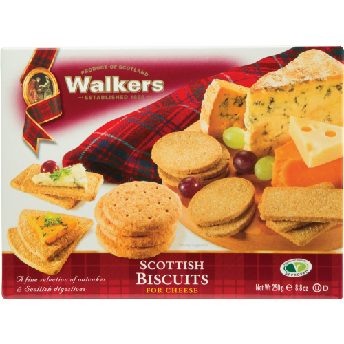 Walker's Scottish Biscuits For Cheese 250G