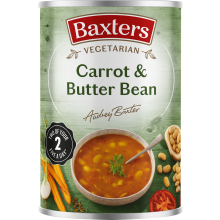 Baxters Vegetarian - Carrot & Butter Bean 400G