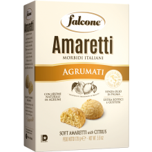 Falcone Italian Soft Amaretti With Citrus 170G