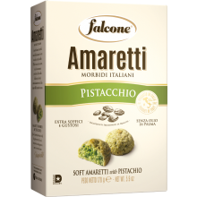 Falcone Italian Soft Amaretti With Pistachio 170G
