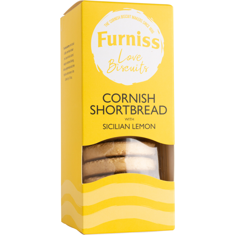 New Furniss Cornish Shortbread With Sicilian Lemon 200G