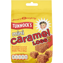 Tunnock's Mini Caramel Logs - Pouch 150G