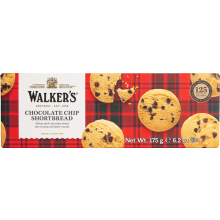 Walker's Chocolate Chip Shortbread 175G