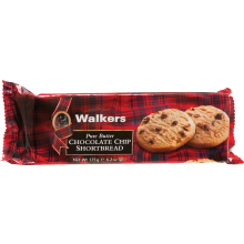 Walker's Pure Butter Chocolate Chip Shortbread 175G