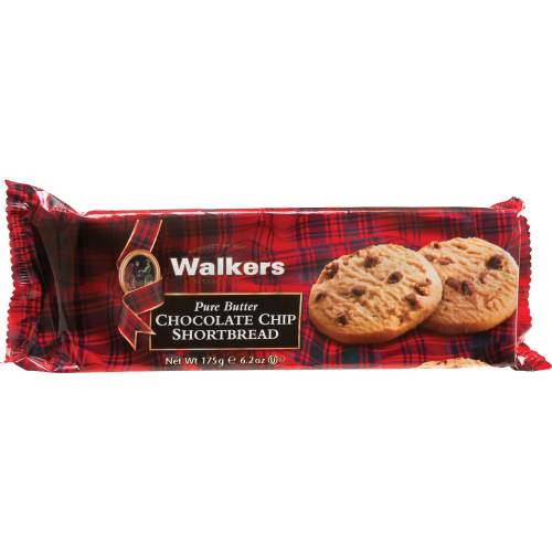 Walker's Pure Butter Chocolate Chip Shortbread 175G