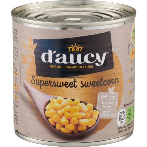 D'Aucy Supersweet Sweetcorn 326G