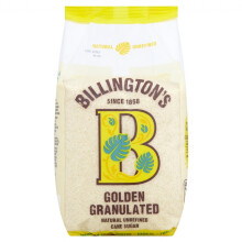 Billington's Golden Granulated Sugar 1Kg