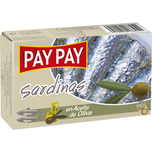 Pay Pay Sardines In Olive Oil 120G